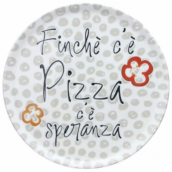 Tognana Porcellane Piatto Pizza 33cm in Porcellana Bianco